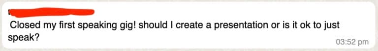 Speaker testimonial 7